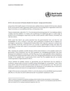 JECFA’s risk assessment of titanium dioxide risk released – background information pub cover