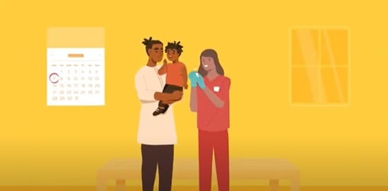 Immunization schedule - leave no-one behind