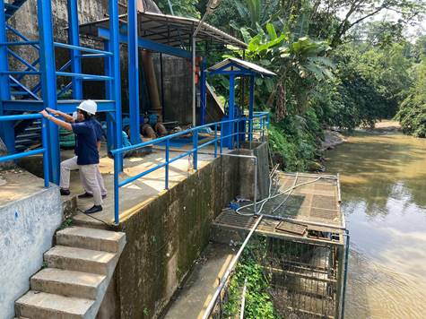 Water operators conducted a regular monitoring in the catchment area during the water safety planning post facilitation assessment.