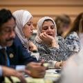 Delegates at the Seventy-first World Health Assembly
