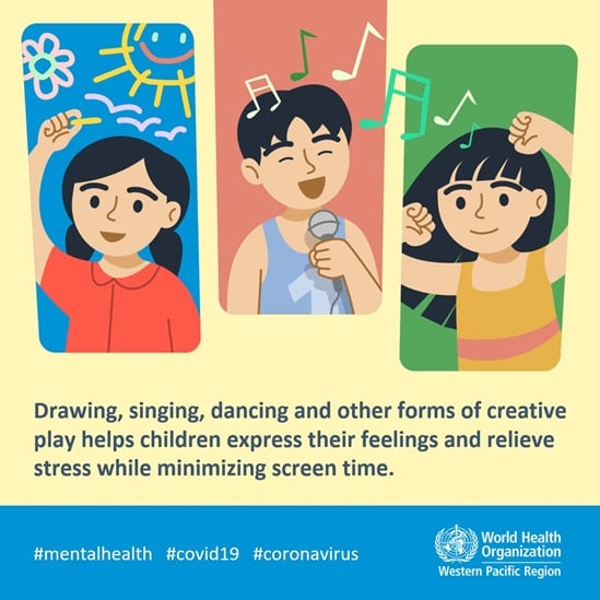 Mental health and COVID-19 graphic